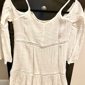 White Off the Shoulder Top